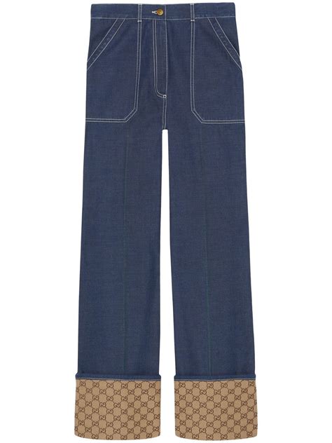 denim x gucci jeans|gucci jeans farfetch.